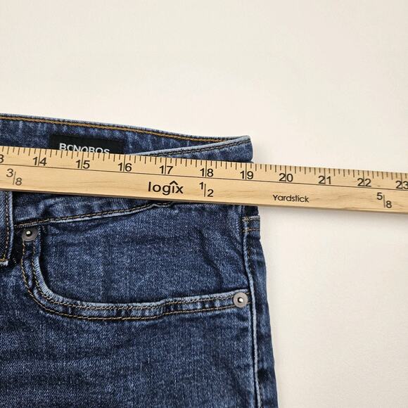 Bonobos All Season Travel Slim Fit Stretch Jeans Men's 38x32 Denim‎ Medium Wash - Picture 8 of 11